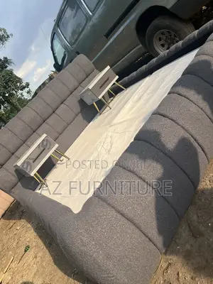 6 by 6 Bedframe With Bedsides 78888c Available