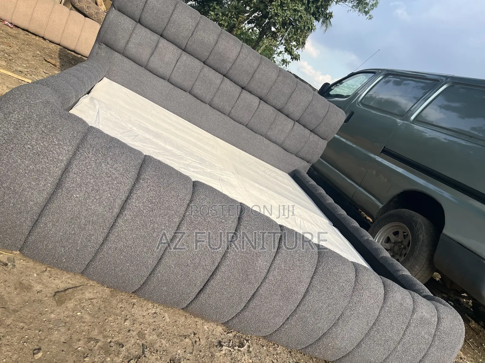 6 by 6 Bedframe With Bedsides 78888c Available