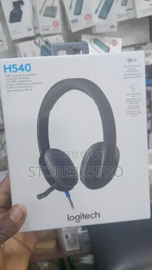 Wired Headset With Noise Canceling Mic USB Jack
