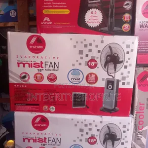 Andrakk Rechargeable Mist Fan