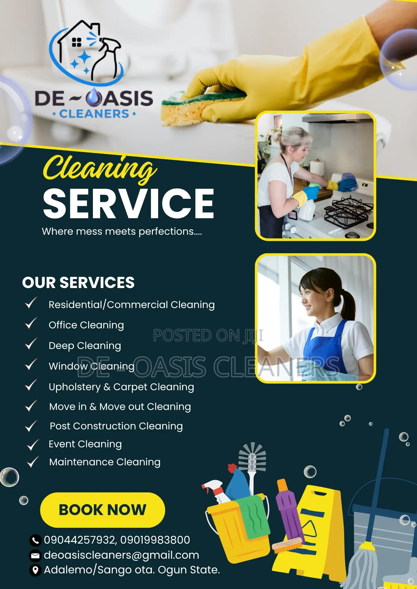 Cleaning Service in Ota. Ogun State