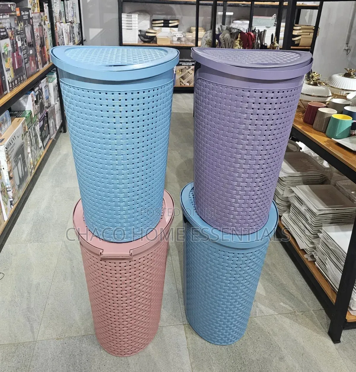 Quality Plastic Laundry Basket With Handles