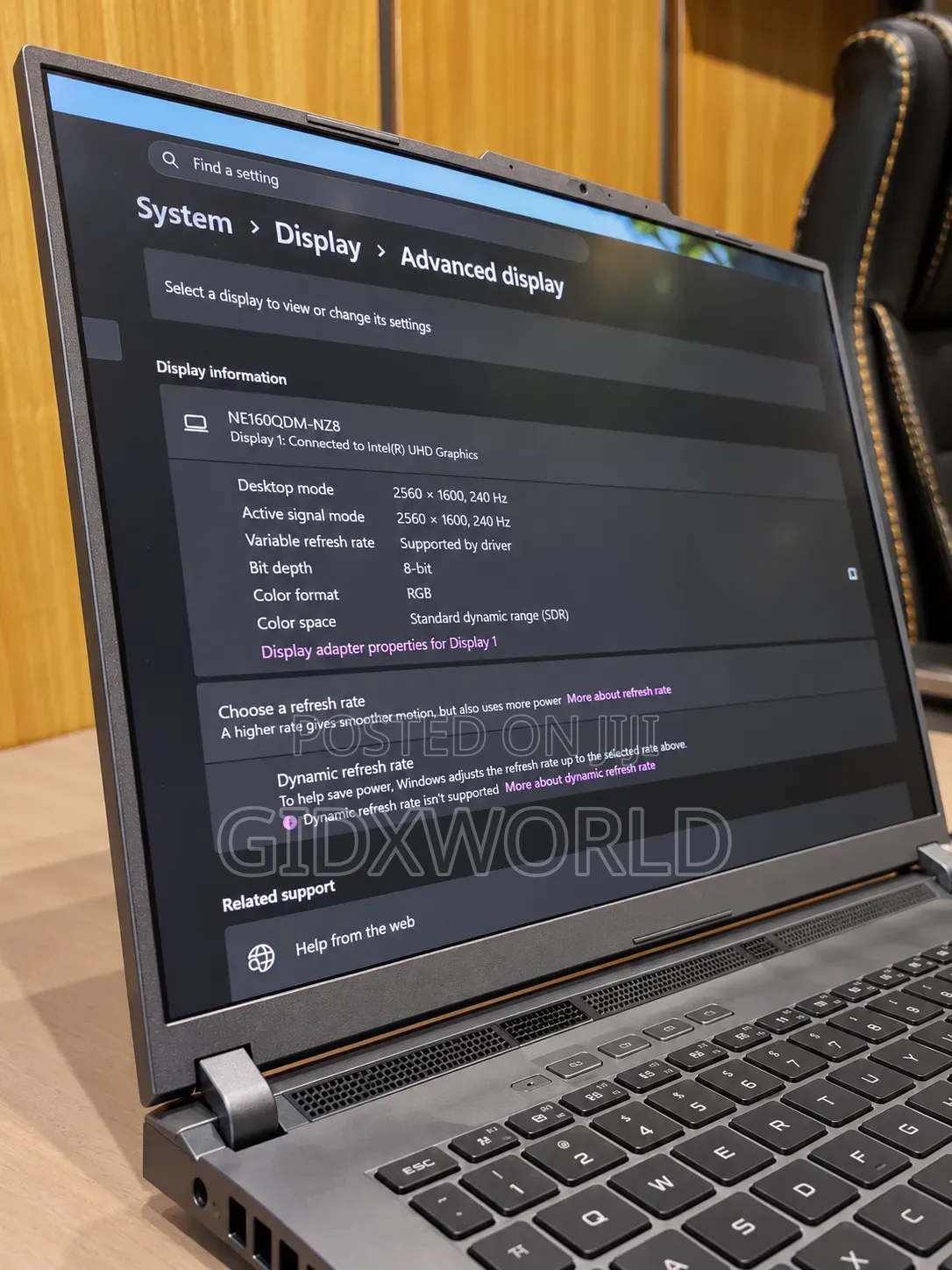 Laptop Asus ROG Strix G16 8GB Intel Core i9 SSD 1T