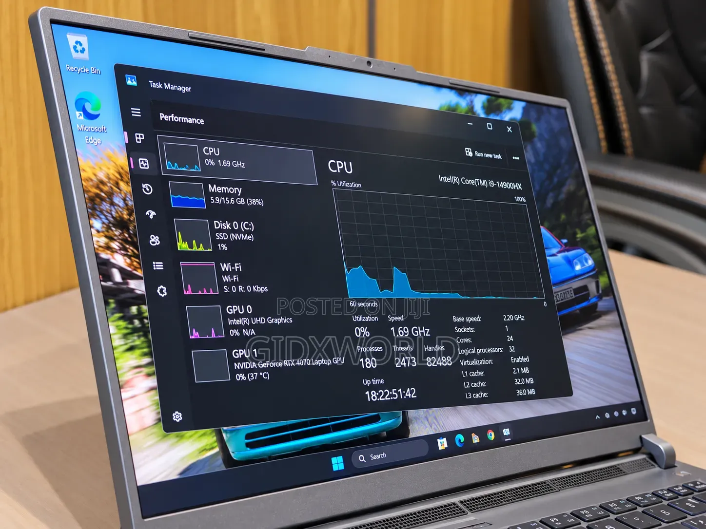 Laptop Asus ROG Strix G16 8GB Intel Core i9 SSD 1T