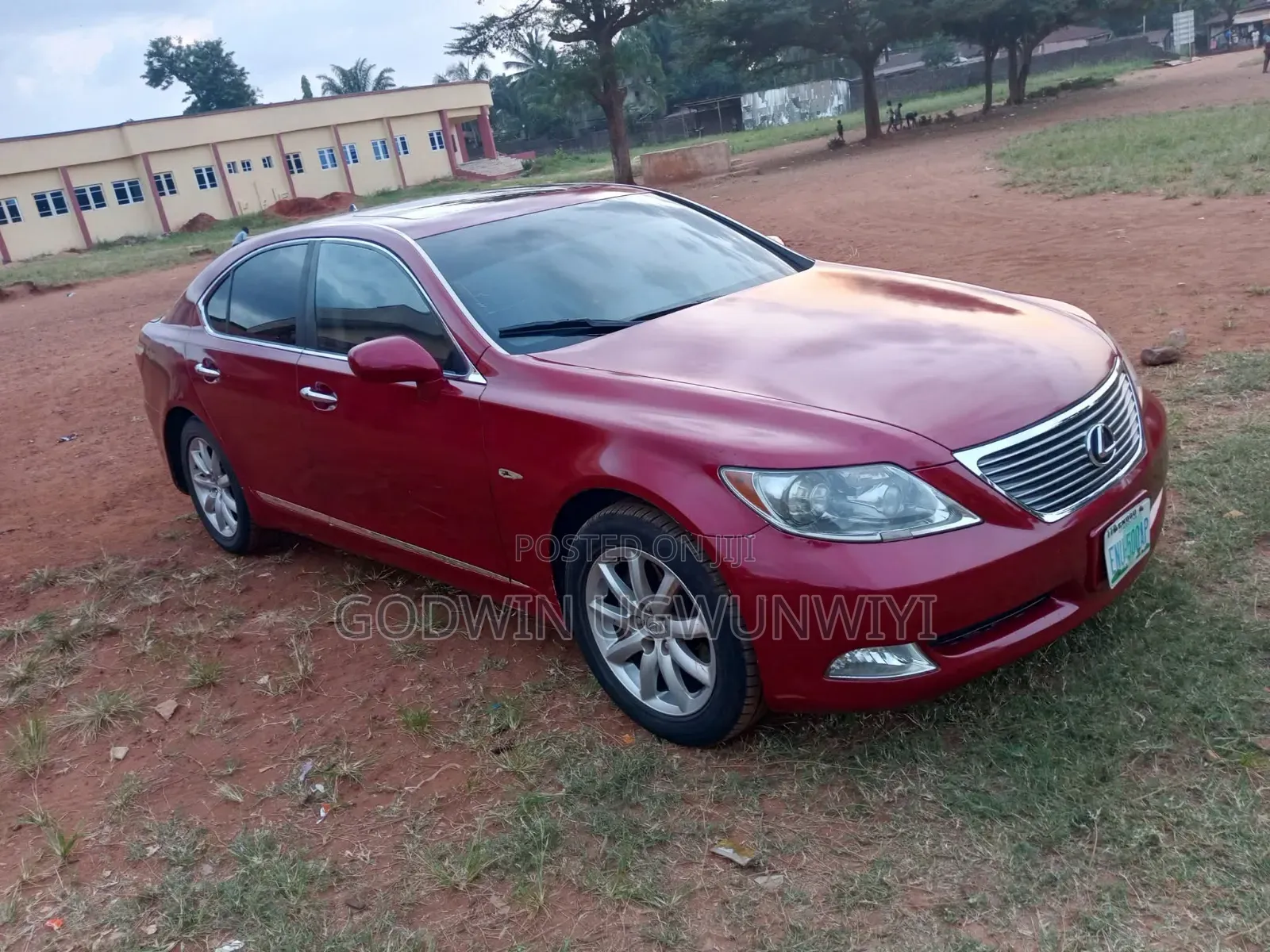 Lexus LS 2008 Red