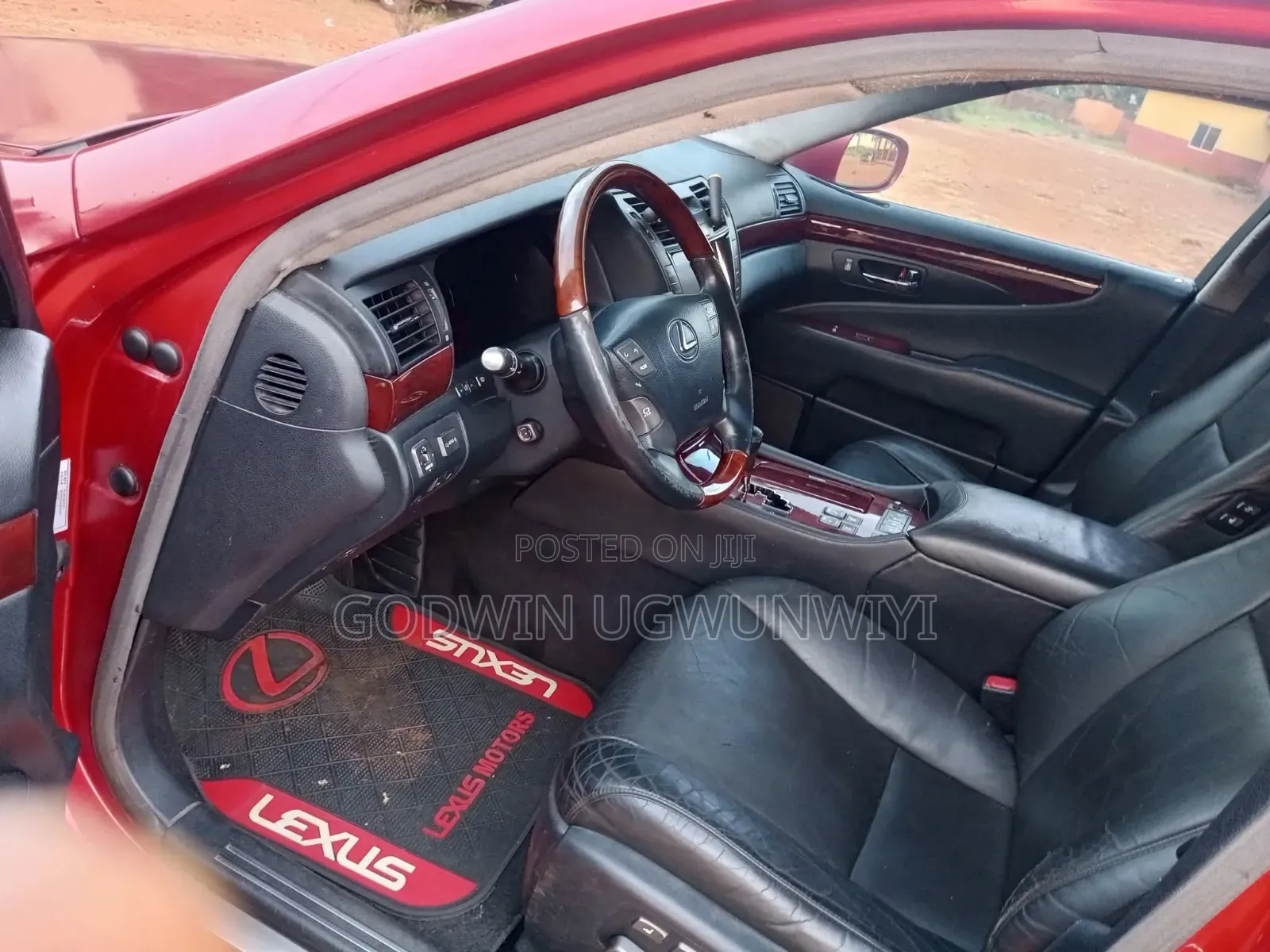 Lexus LS 2008 Red