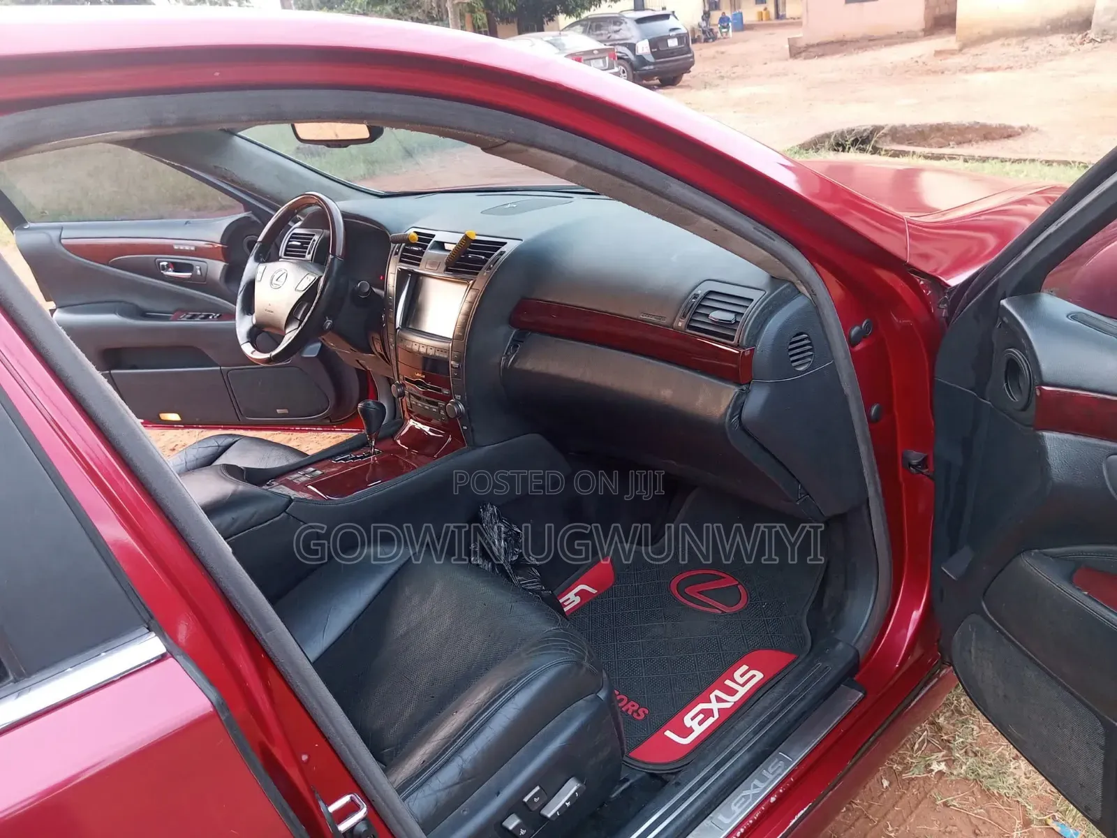Lexus LS 2008 Red