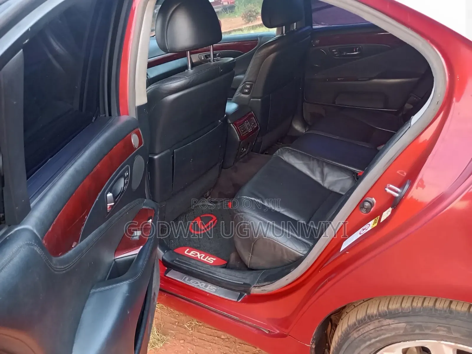 Lexus LS 2008 Red