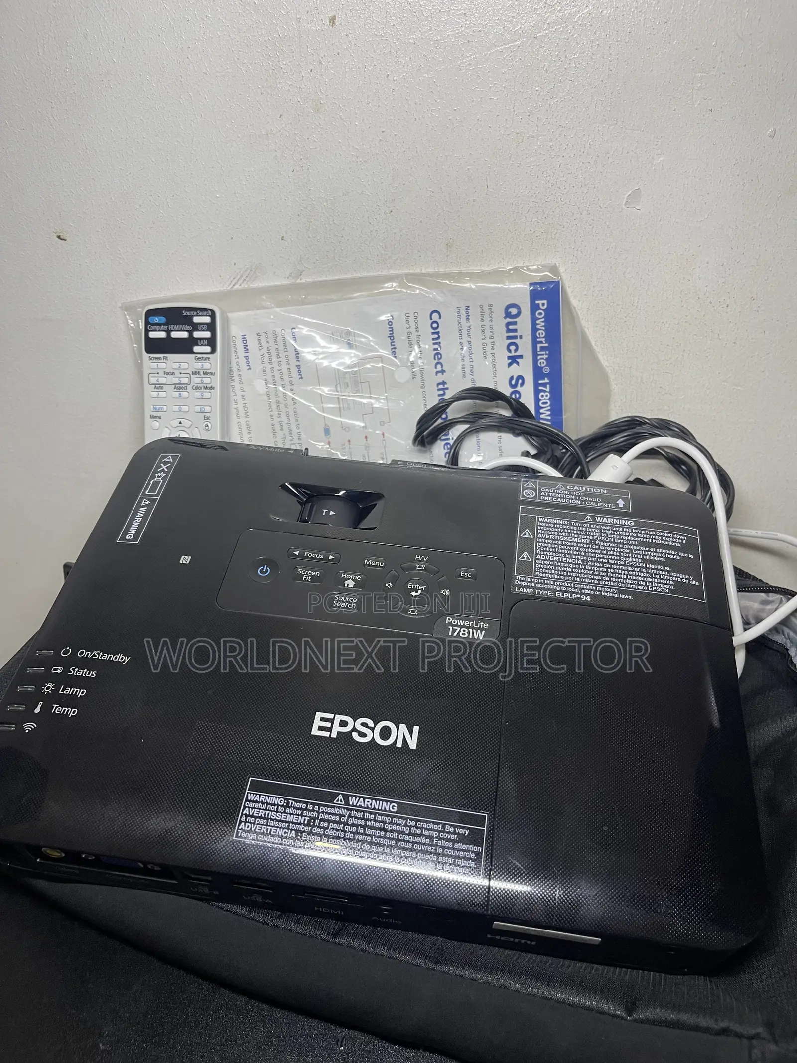 Epson Powerlite 1781w Wxga Flat/Slim Wireless Projector