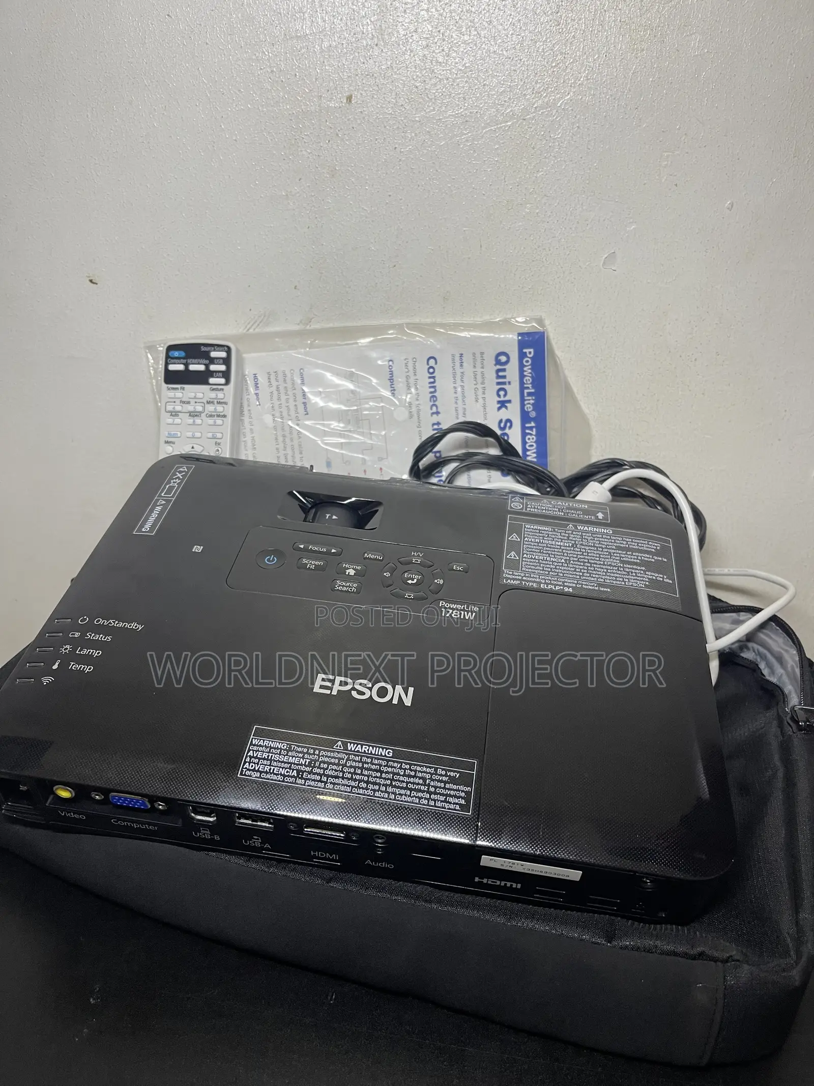 Epson Powerlite 1781w Wxga Flat/Slim Wireless Projector