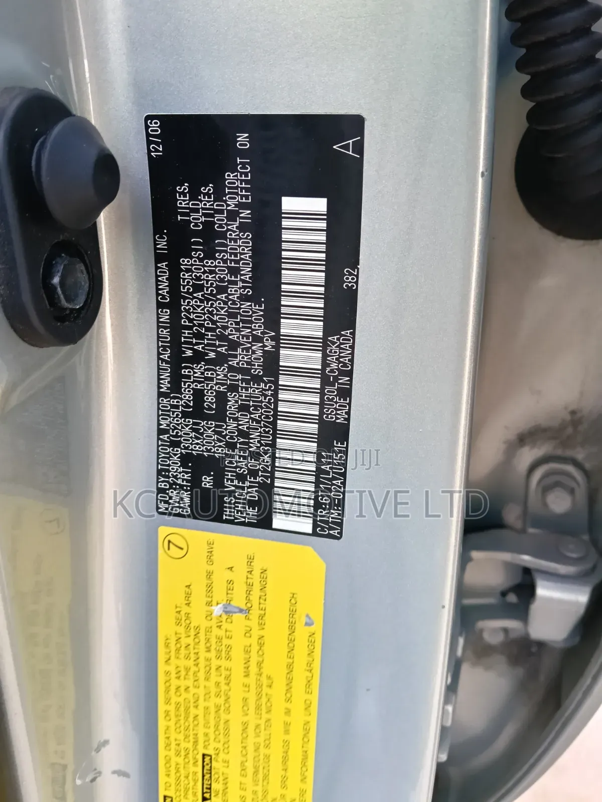 Lexus RX 2007 Silver