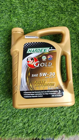 Hardexe Gold Fully Synthetic Engine Oil 5w-30 – 5 Litres