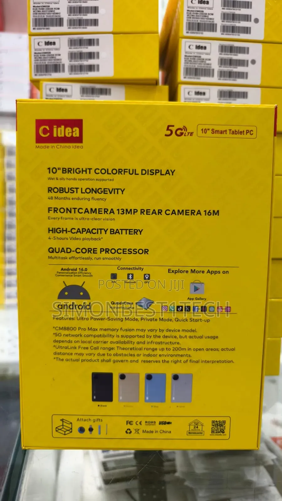 New C idea CM8800 Plus 1 TB Black
