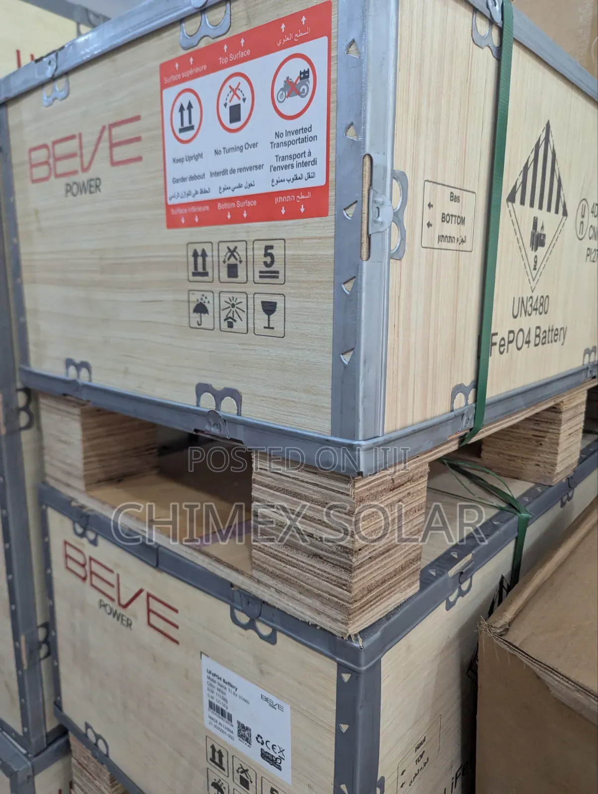16kwh BEVE Power Lithium Batteries