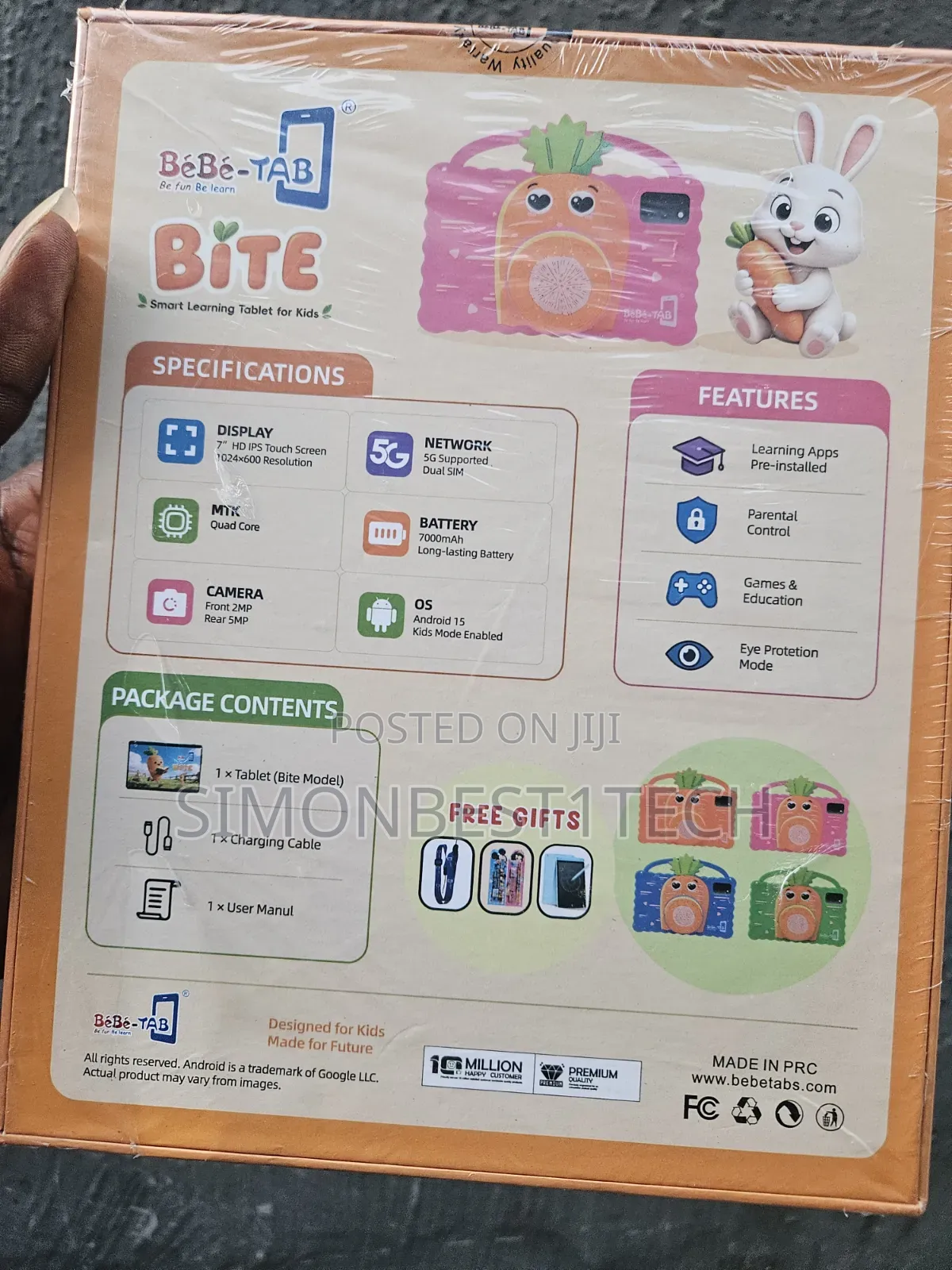 New Bebe Bot 256 GB Orange