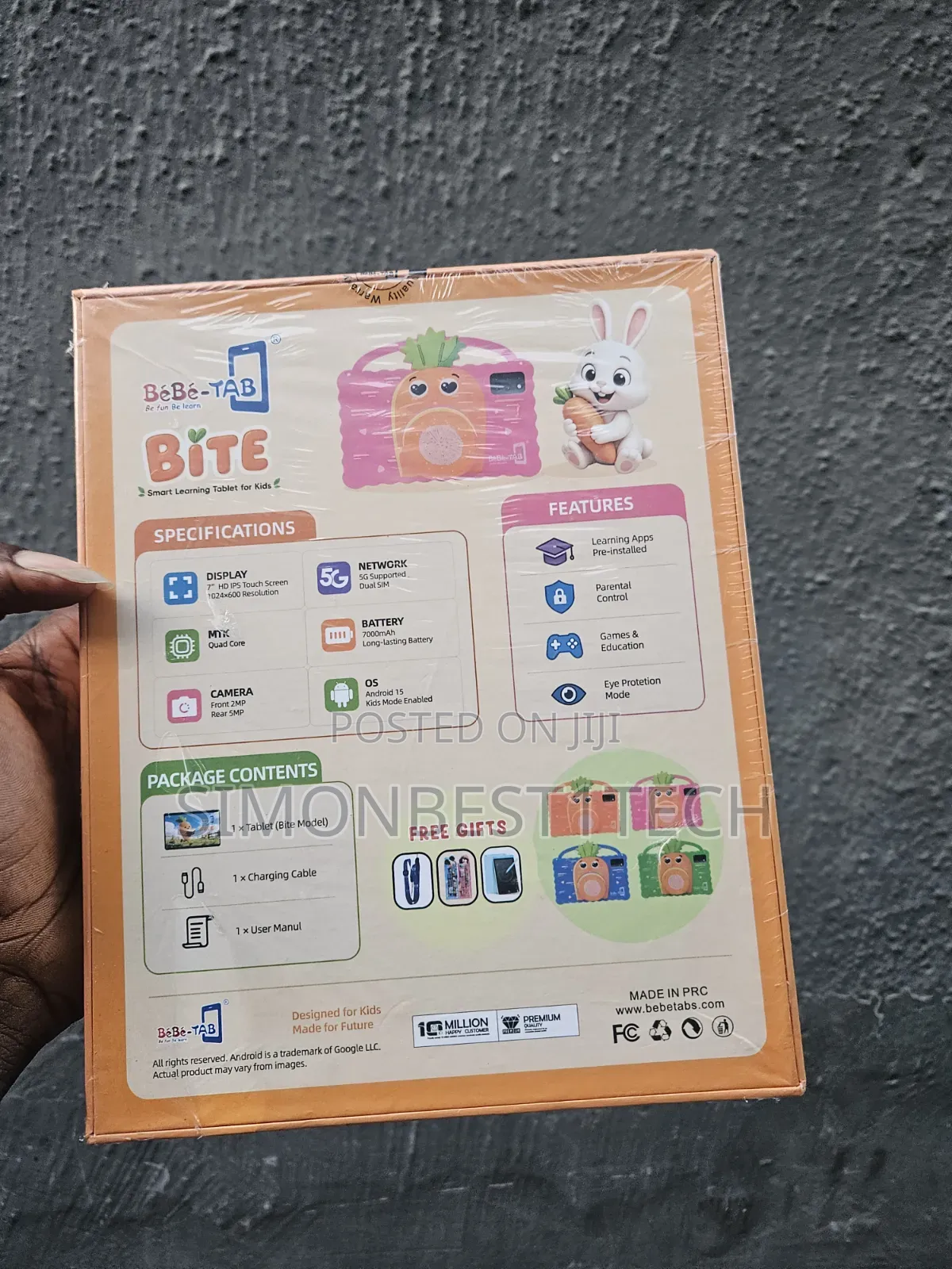 New Bebe Bot 256 GB Orange