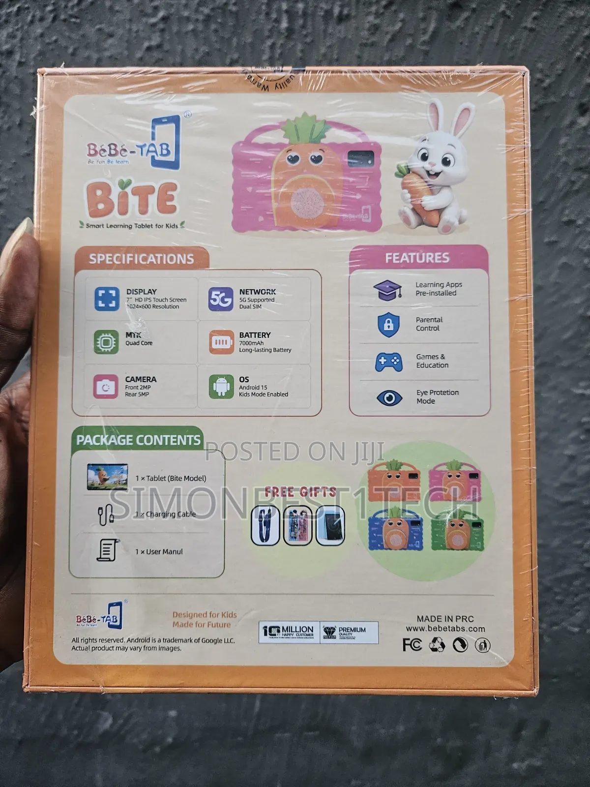 New Bebe Bot 256 GB Orange
