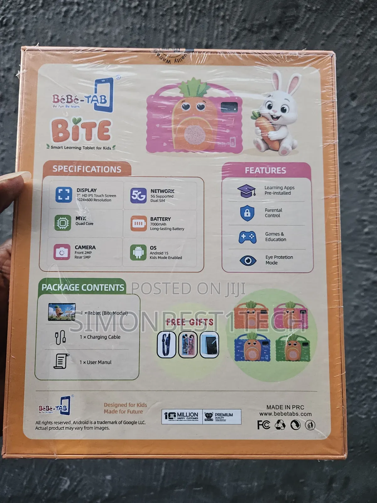 New Bebe Bot 256 GB Orange