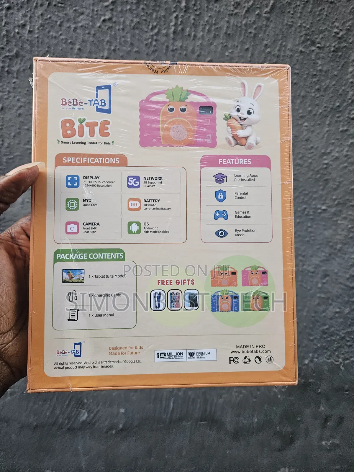 New Bebe Bot 256 GB Orange
