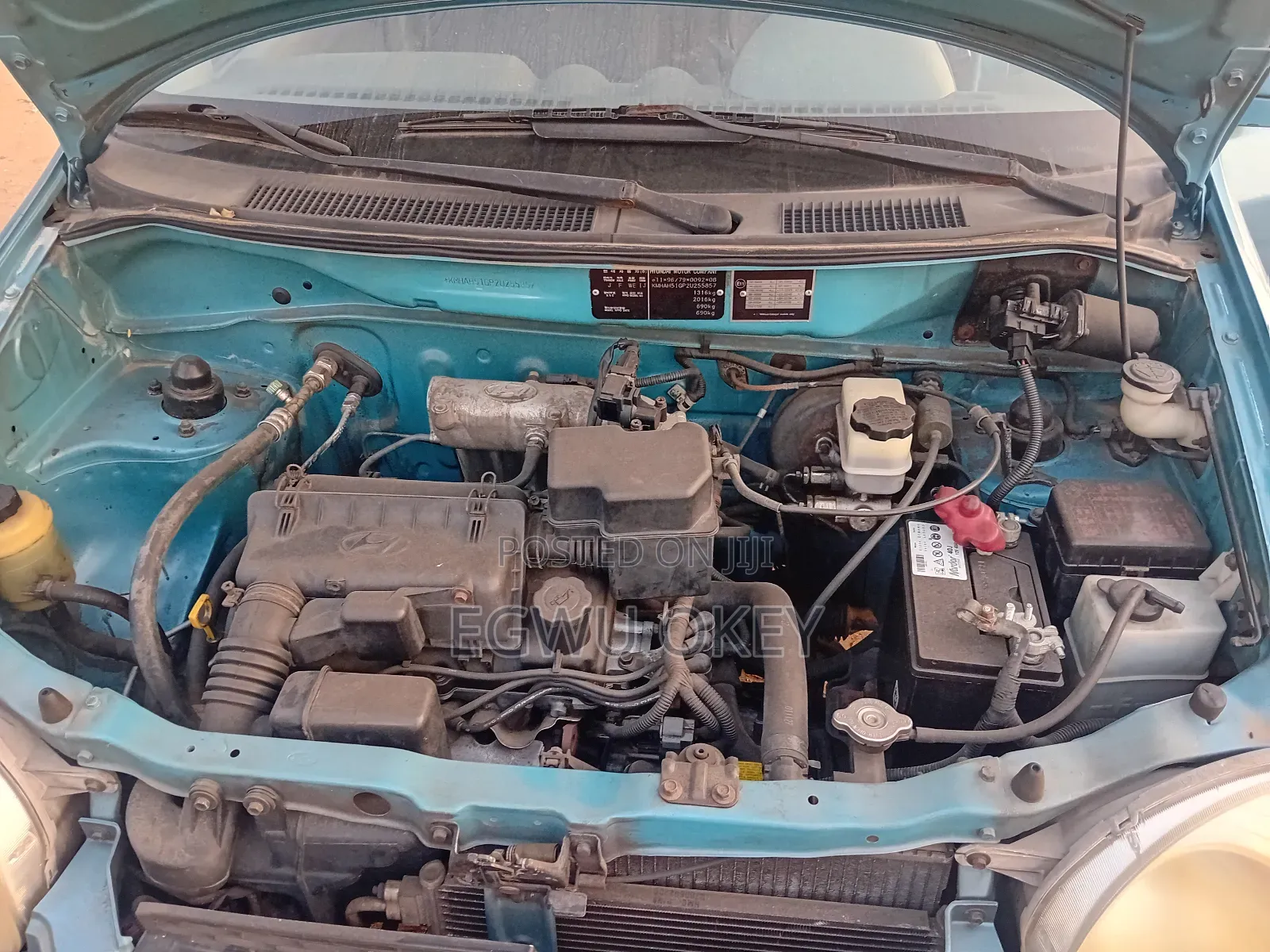 Hyundai Atos 2002 Blue