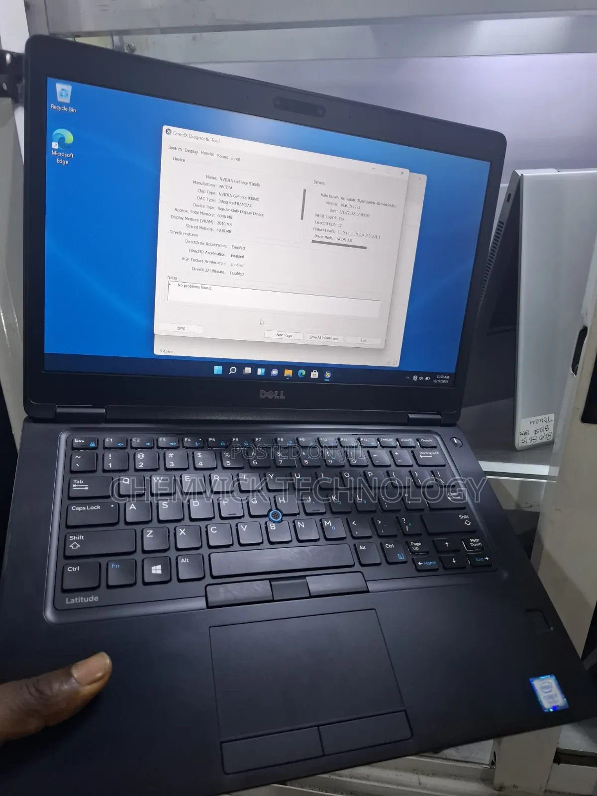Laptop Dell Latitude 5480 8GB Intel Core i7 SSD 256GB