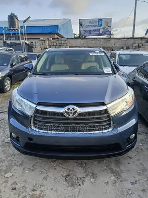 Toyota Highlander XLE V6 4x4 (3.5L 6cyl 6A) 2016 Blue