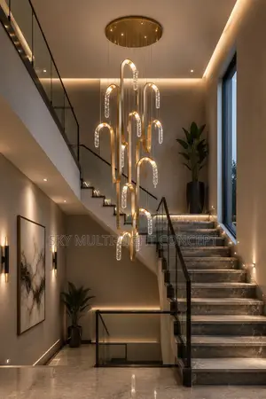 Luxury Led Chandeleir Set of 6