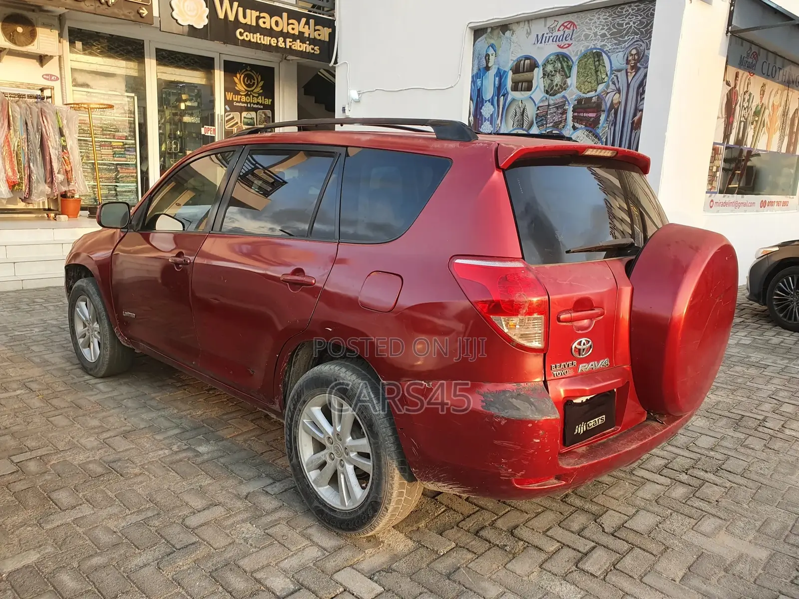 Toyota RAV4 2007 Red