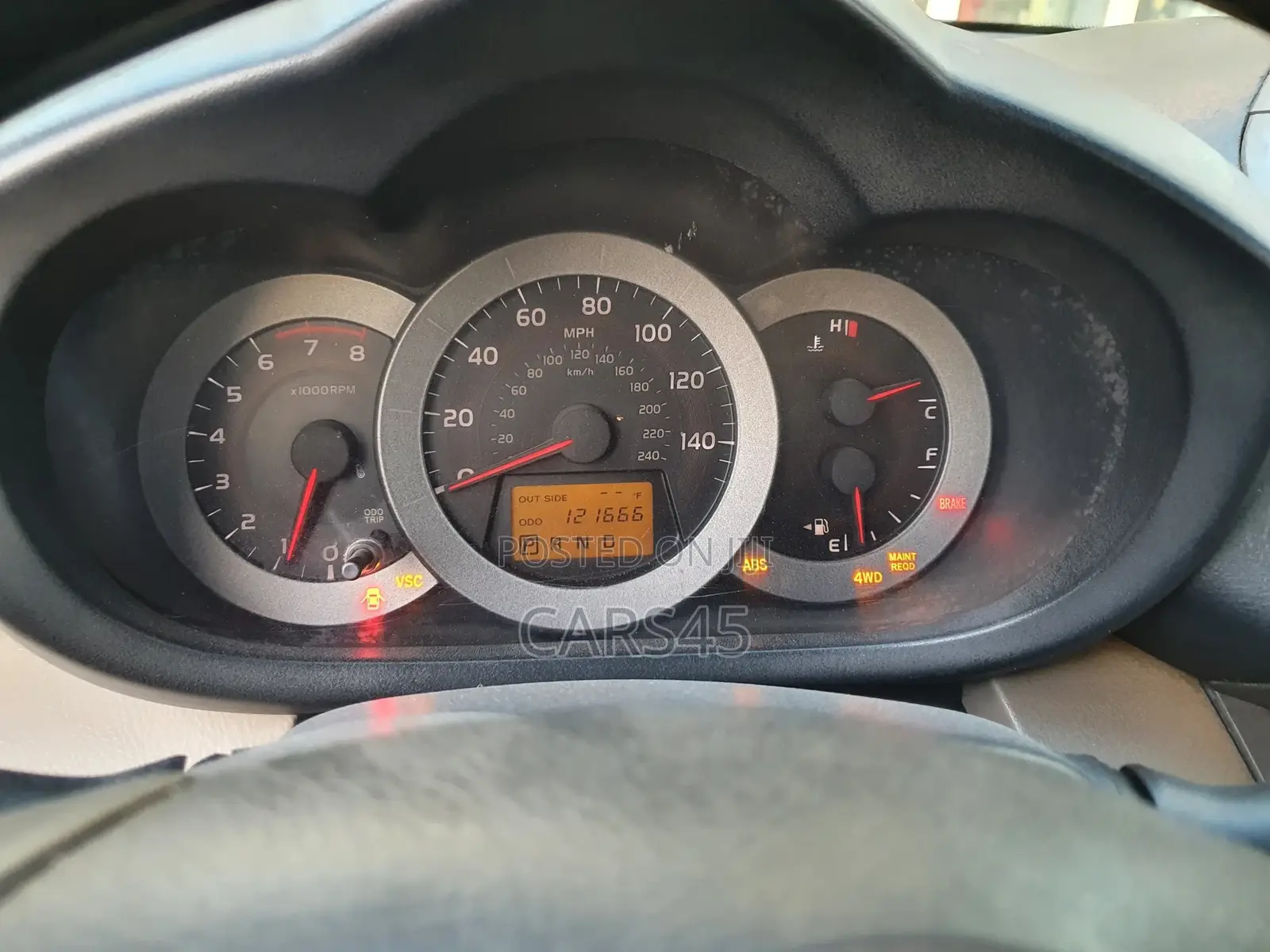 Toyota RAV4 2007 Red