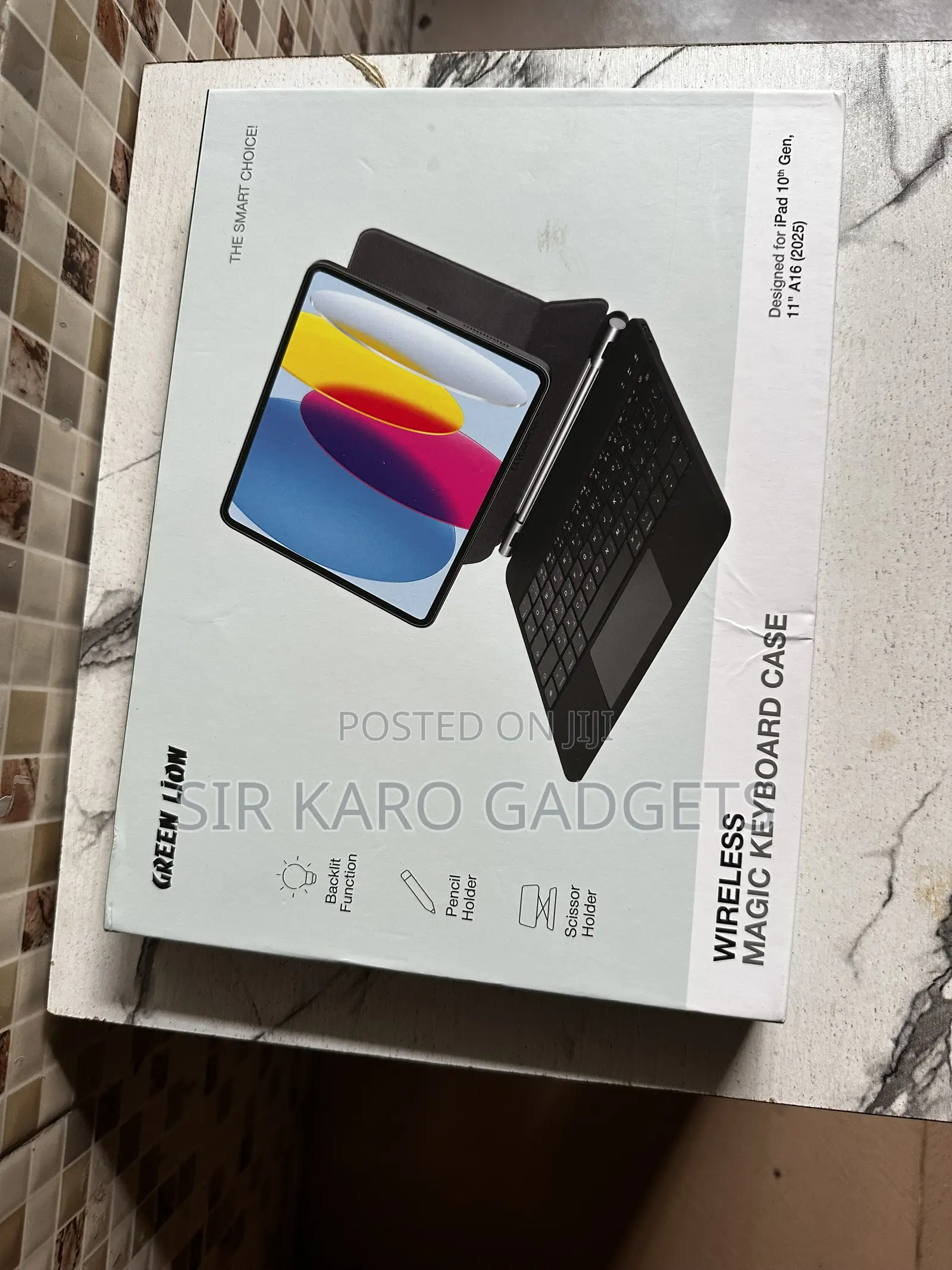 Greenlion Magic Keyboard for iPad 10th/11th Gen