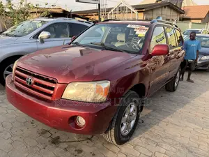 Toyota Highlander 4x4 2007 Red