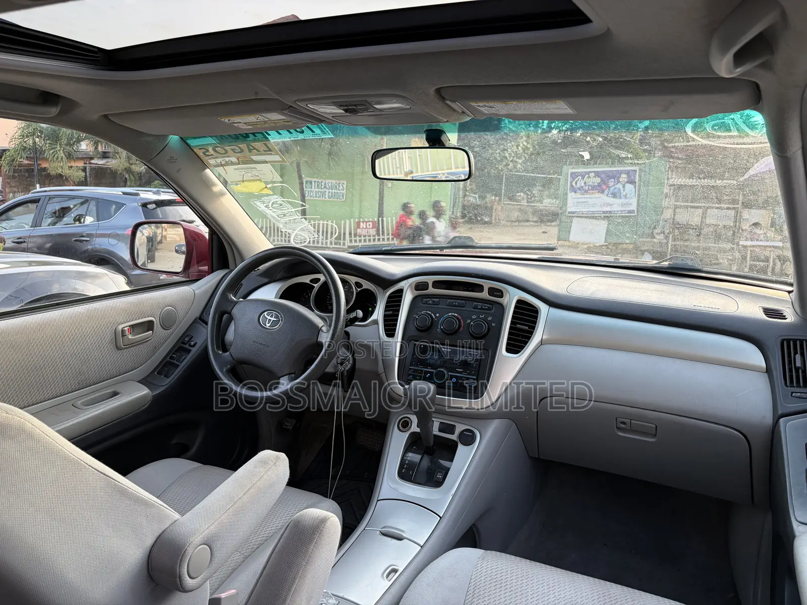 Toyota Highlander 4x4 2007 Red