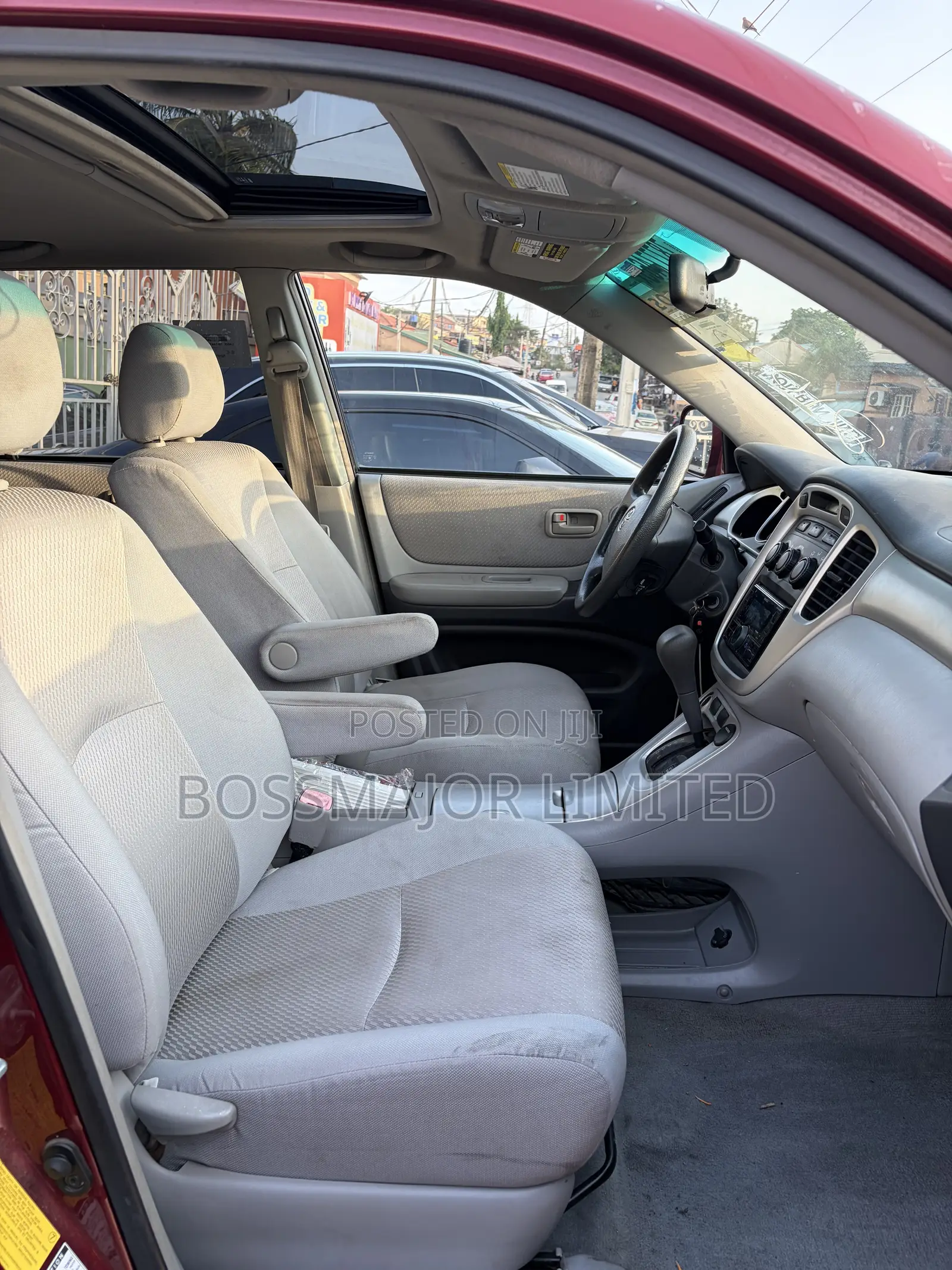 Toyota Highlander 4x4 2007 Red