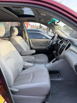 Toyota Highlander 4x4 2007 Red