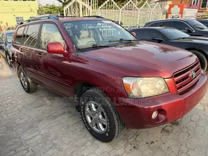 Toyota Highlander 4x4 2007 Red