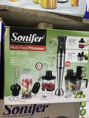 10in1 Sonifer Multi Purpose Food Processor-1000w
