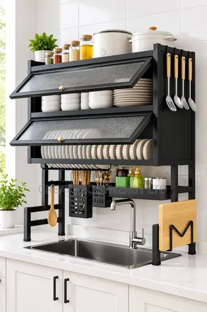 Double Layer Over the Sink Kitchen Rack