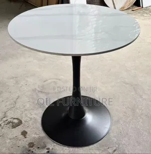 ​Modern Round Pedestal Table for Cafes,Restaurants & Office Receptions