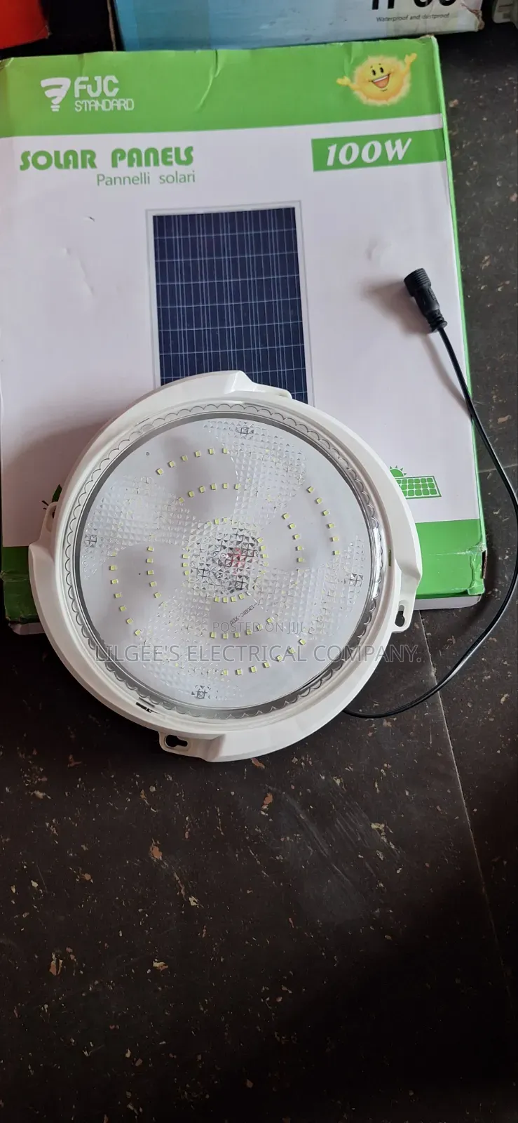 Solar Powered 100 Watts Led Surface Light