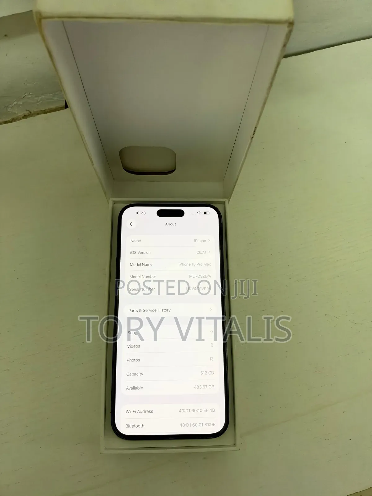 Apple iPhone 15 Pro Max 512 GB Black