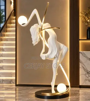 Luxury Artistic LED Floor Lamp