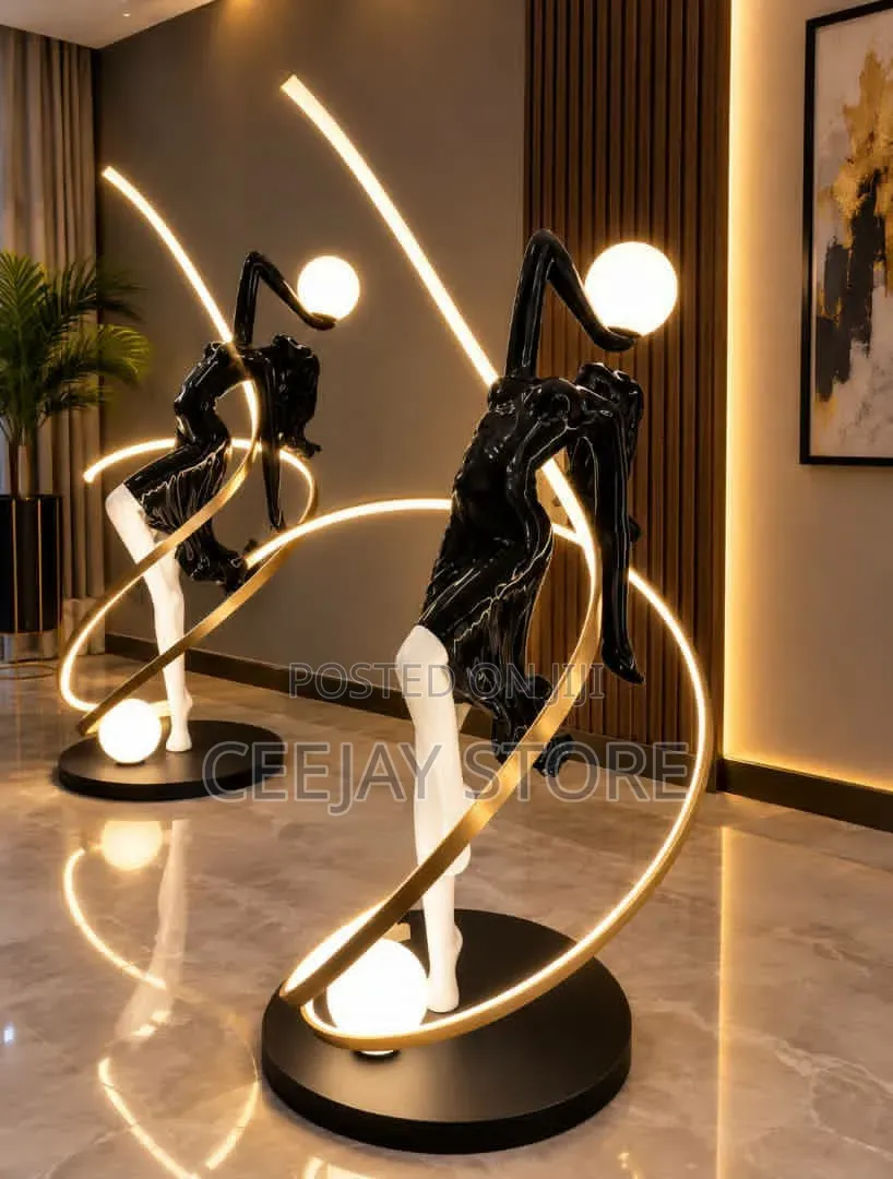 Luxury Artistic LED Floor Lamp