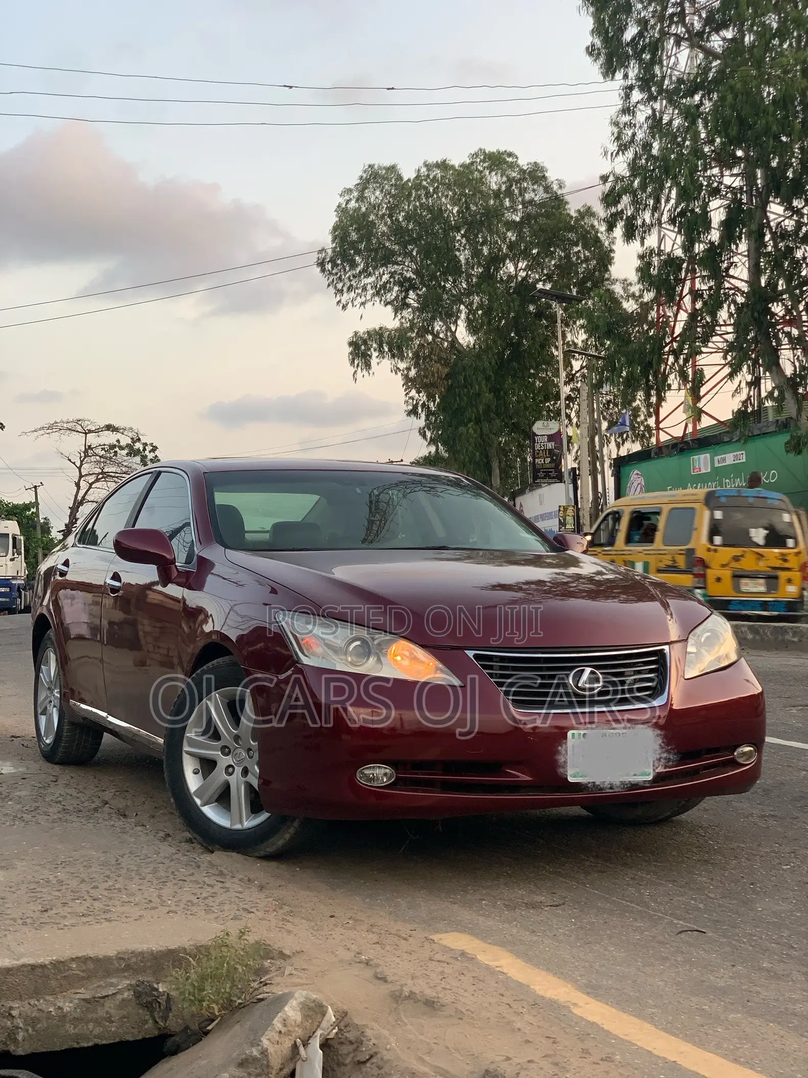 Lexus ES 350 2008 Red