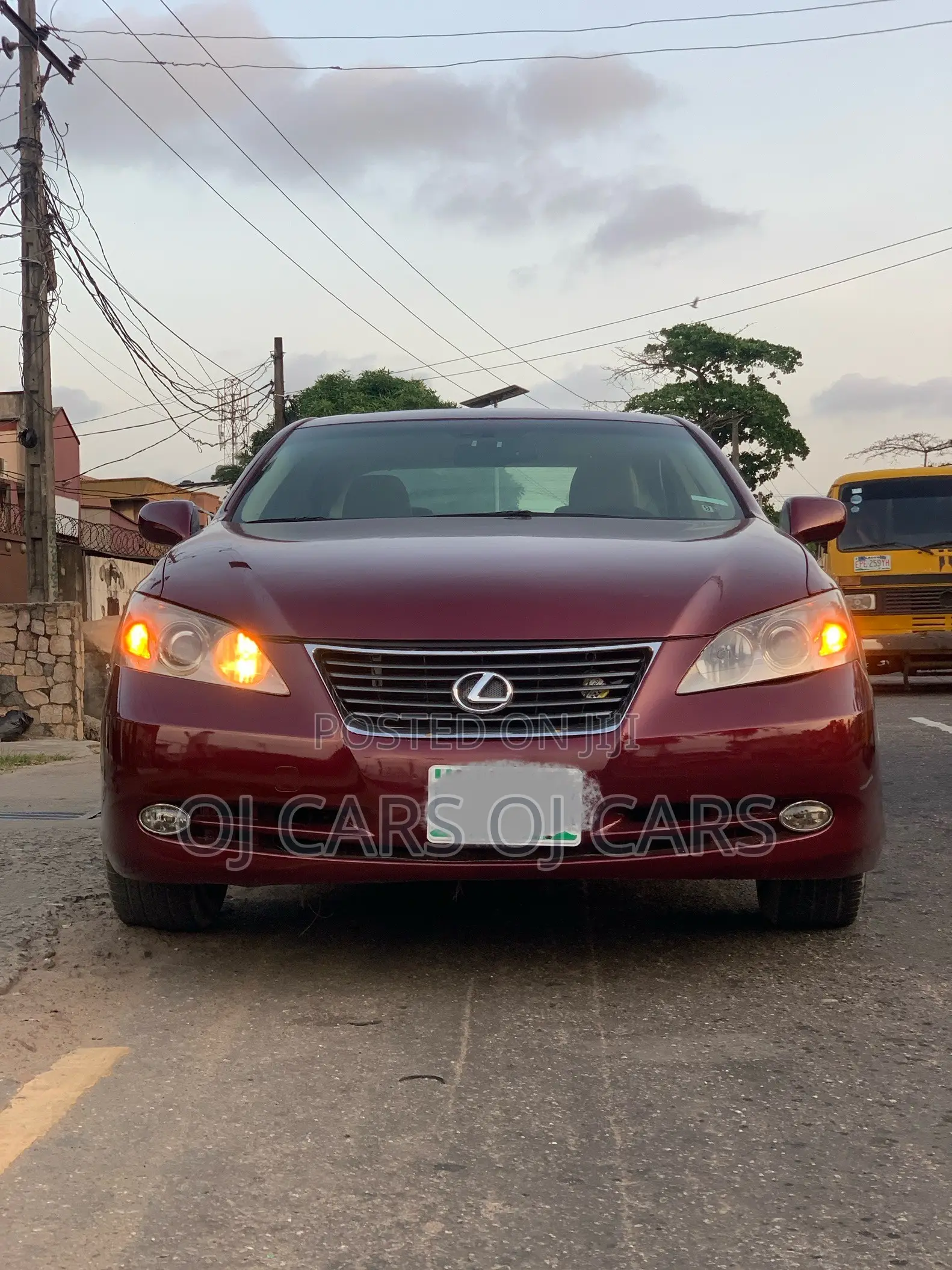 Lexus ES 350 2008 Red