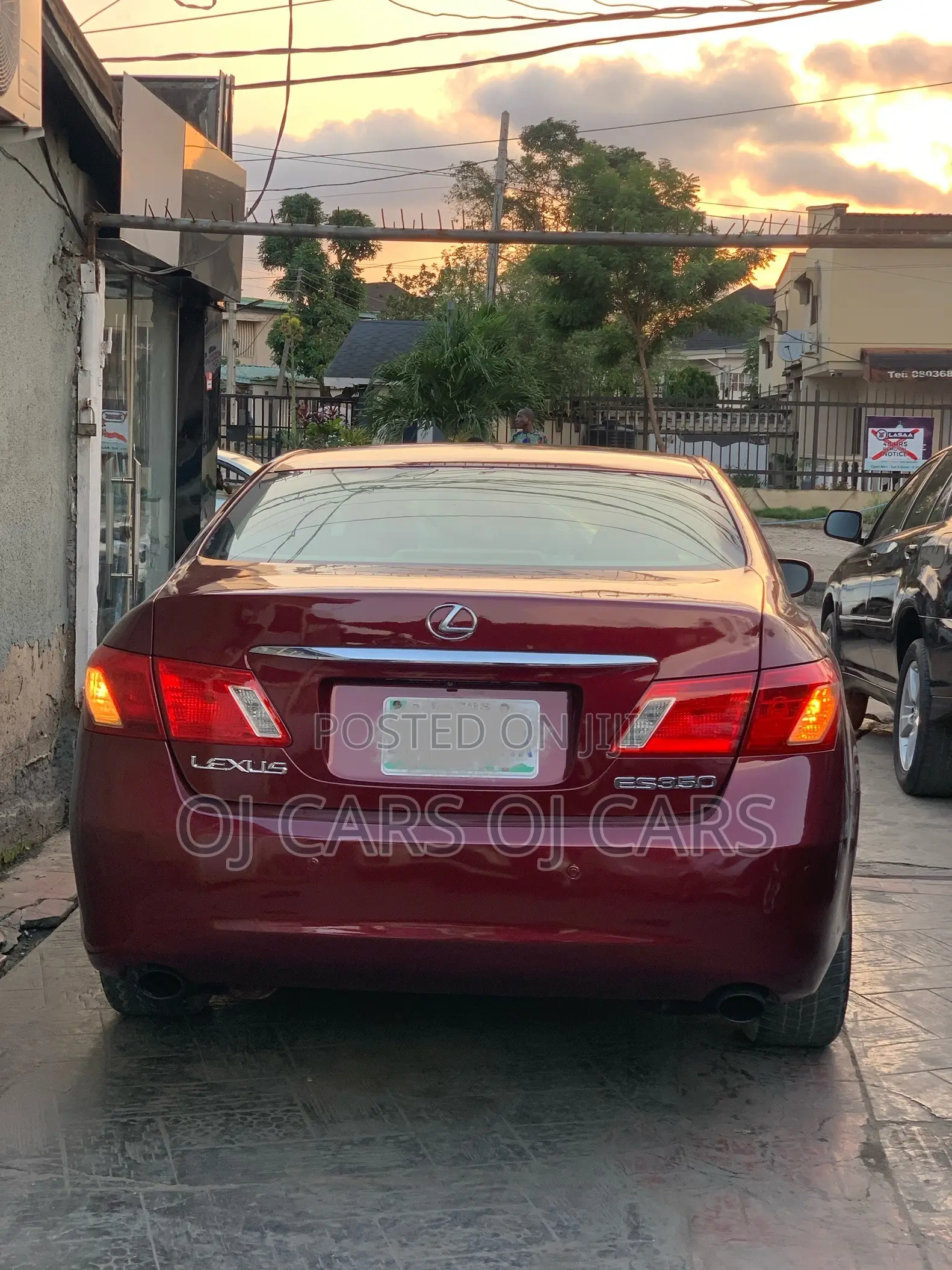 Lexus ES 350 2008 Red