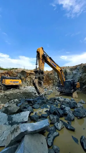 Iron Chippings and Granite for Solid Constructions Project