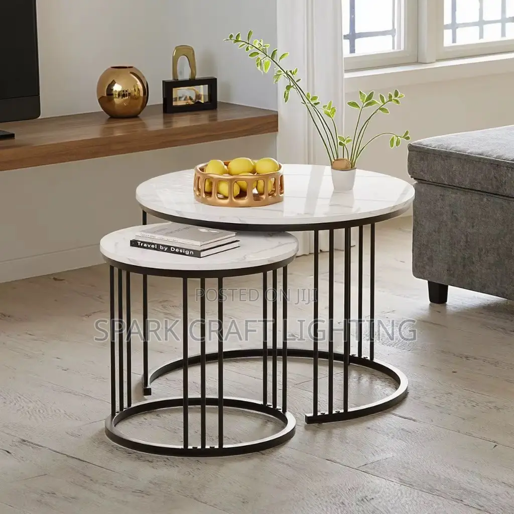 Modern Luxury Nesting Coffee Table Set