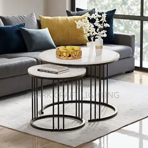 Modern Luxury Nesting Coffee Table Set