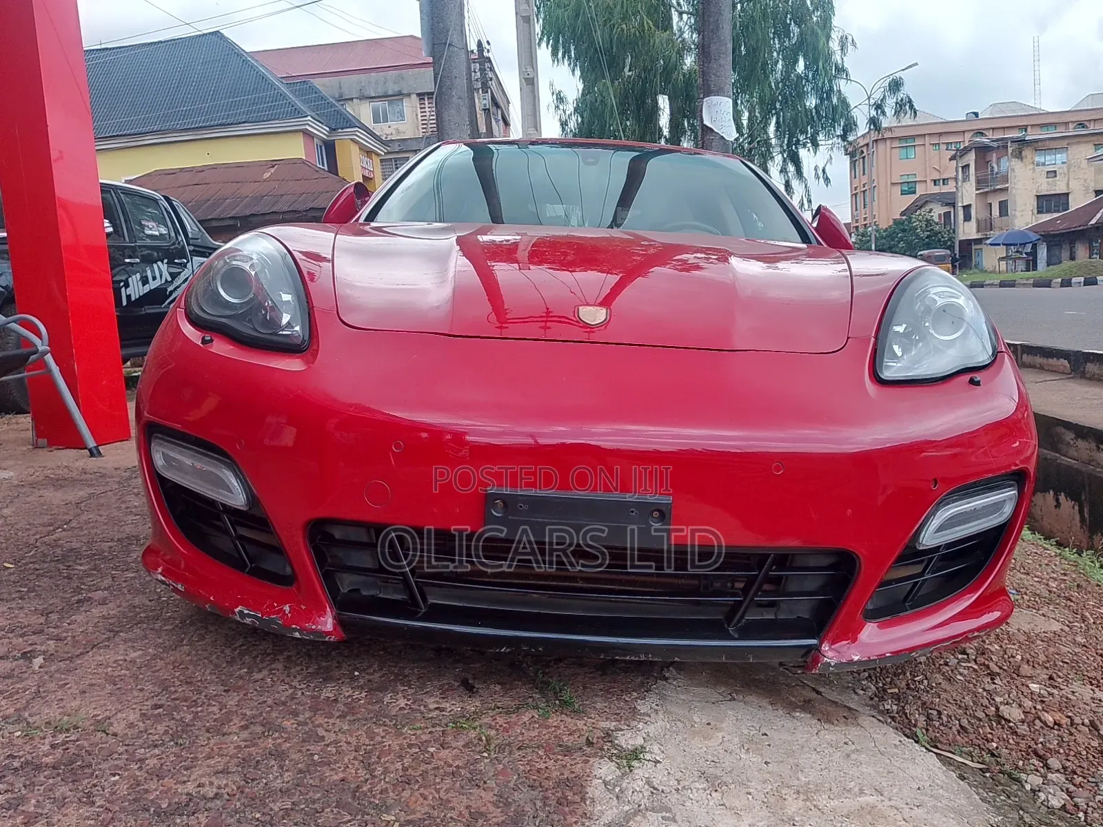 Porsche Panamera 2013 Red