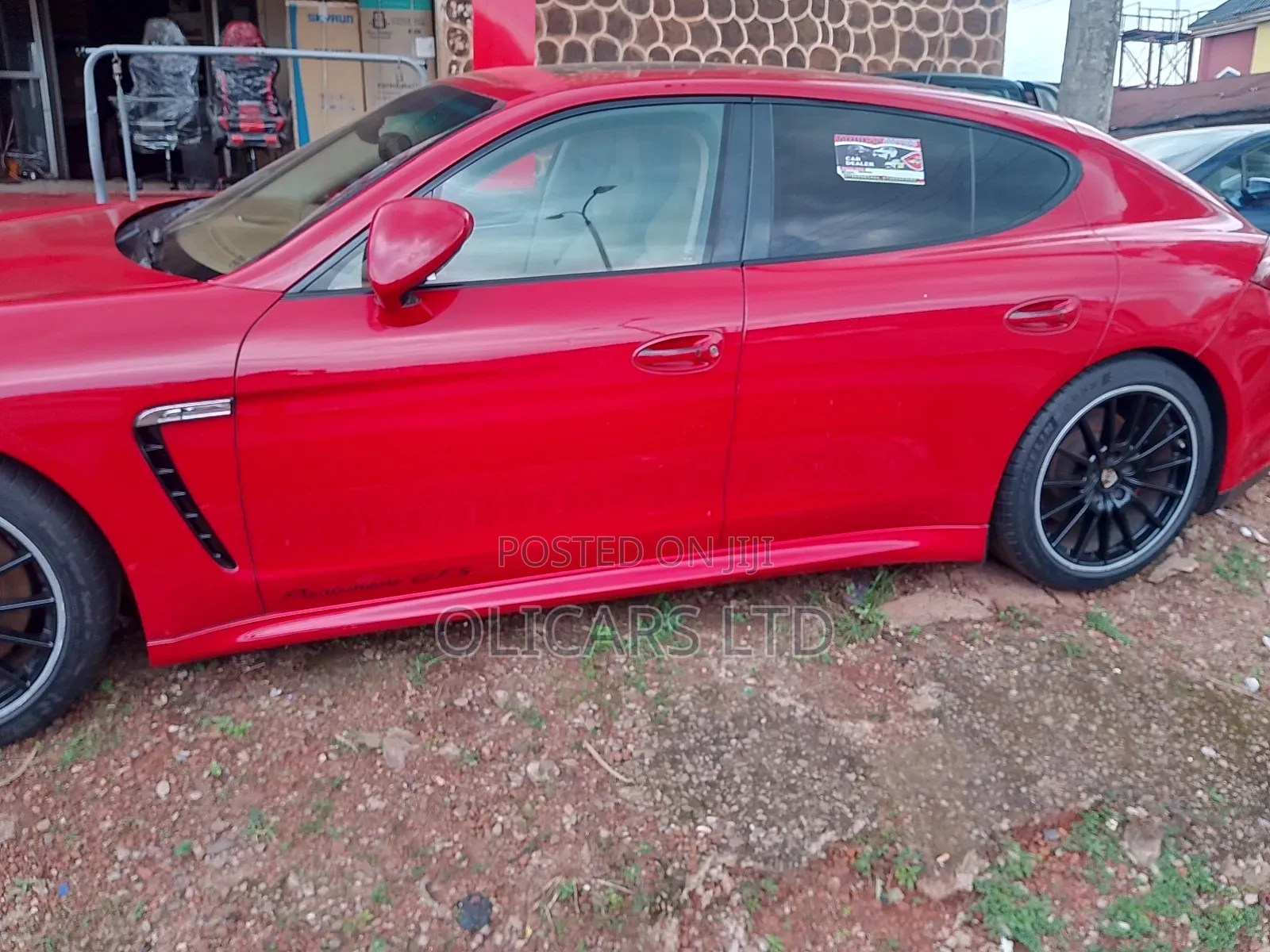 Porsche Panamera 2013 Red